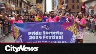 Protesters speak out after shutting down Toronto's Pride Parade