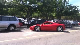 Ferrari 458 Italia on the Road