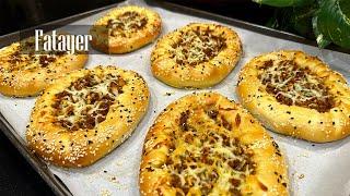 Fatayer || Meat Pie || Turkish Pizza || Middle Eastern Pide Recipe - RKC