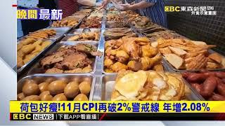 漲價潮無止盡！11月CPI年增2.08% 蔬菜漲近2成@newsebc