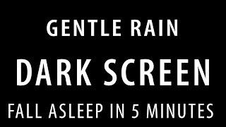 10 HOURS - Sleep Easily in Under 3 Minutes with gentle rain without thunderstorm  for sleep,