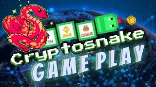 CRYPTO SNAKE: GAME PLAY !!