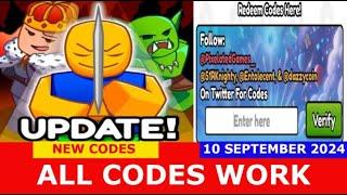 *NEW CODES* Sword Warrior Simulator ROBLOX | ALL CODES | SEPTEMBER 10, 2024