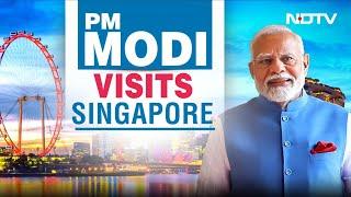 PM Modi Latest News Today | PM Modi In Singapore To Enhance Strategic Ties