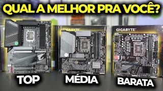 SAIBA QUAL PLACA MÃE COMPRAR ATUALMENTE! BÁSICA, INTERMEDIÁRIA OU HIGH END? O QUE MUDA?