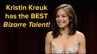 Kristin Kreuk has the most impressive bizarre talent