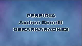 Perfidia - Andrea Bocelli - Karaoke