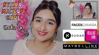 Huge Nykaa Makeup Haul! (Under ₹500) || Pink Friday Sale Must Haves! (and Reviews)