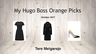 My Hugo Boss Orange Picks for October 2017