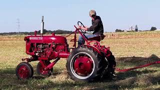 Old Time Hay Making At The Rock River Thresheree      #steam