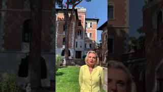 2020 -- Easter wishes of the ambassador of Poland in Rome, Anna Maria Anders .