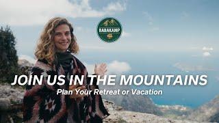 Join Us in the Mountains: Plan Your Retreat or Vacation at@Babakamp