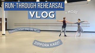 Run Through Rehearsal | Tchaikovsky Pas de Deux | Ballet Vlog  Kathryn Morgan & Sean Rollofson