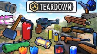 ALL TOOLS in TEARDOWN 