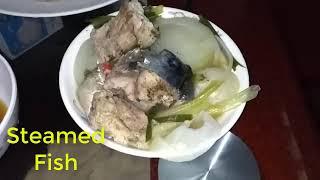 Cooking Simple Food - Steamed Fish Scomber japonicus