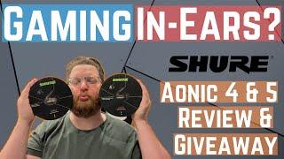 In-Ear Ohrhörer für Gamer? Shure Aonic 4 und Aonic 5 Review und Giveaway!