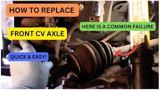 How To Replace An Axle On A Hyundai Elantra