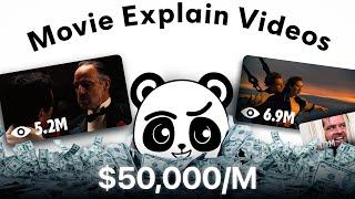 How To Create MOVIE Explanation Videos Without Copyright (Using Free AI Tools!)