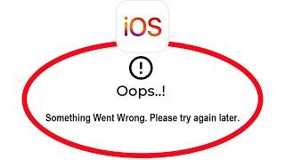 How To Fix Move to iOS Apps Oops Something Went Wrong Please Try Again Later Error