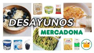 10 DESAYUNOS SALUDABLES MERCADONA (Perder grasa y bajar peso)