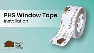 PHS Window Tape | How To Apply Airtightness Tapes?