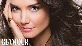 Katie Holmes Plays Word Association at Her Glamour Photo Shoot
