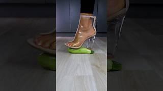 high heel crush #shortfeed #viral #shortsfeed #oddlysatisfying