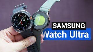 Samsung Galaxy Watch Ultra jsou prémiové, drahé a pořádně odolné
