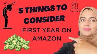 5 Things to Consider in FIRST Year on Amazon FBA - Starting Your Side Hustle - Harsh Truths