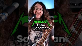 Enter Sandman - Metallica #guitar #metal