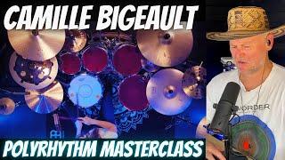 Drum Teacher Reacts: Camille Bigeault - Mental web