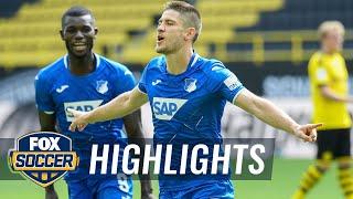 Hoffenheim qualify for Europa League w/Kramaric's 4 goals vs Dortmund | 2020 Bundesliga Highlights