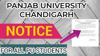 Panjab university|latest news regarding online exam 2021 |Pu university |HCP ADDA