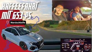 Ich fahre den 653 PS MTM AUDI RS3 mit @mgcharoudin auf der Nordschleife  #kaffeefahrtedition