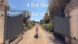 Puglia Real Estate Tour: 2 Villas & 2 Trulli with Pool Near Ostuni!