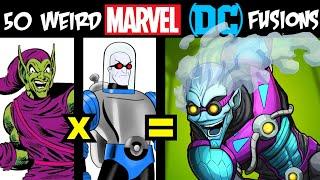 50+ Weird MARVEL x DC Comics Fusions?! (Stories & Speedpaint)