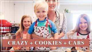 CRAZY HAIR + COOKIE TIME + CAR RIDES: A Vlog