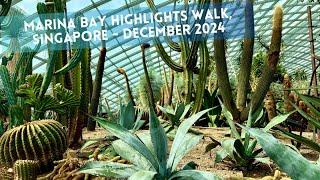 Marina Bay Highlights Walk, Singapore - December 2024