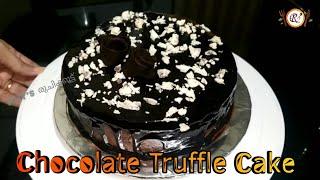 How to make Easy Chocolate Truffle cake #chocolatetrufflecake #trufflecake #chocolate #newyearcake