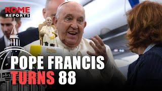 Pope Francis turns 88: the third oldest pope in history