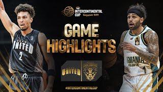 NBA G League United  vs Tasmania JackJumpers  | Highlights | FIBA Intercontinental Cup 2024