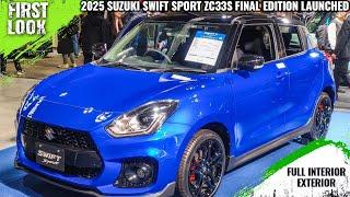 Suzuki Swift Sport ZC33S Final Edition Showcased At Tokyo Auto Salon 2025 - Full Interior Exterior