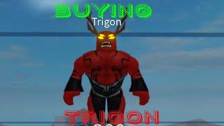 BUYING TRIGON(finally)IN TEEN TITANS BATTLEGROUNDS!Roblox Teen Titans Battleground