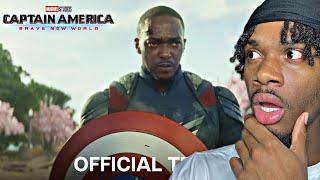 CAPTAIN AMERICA IS BLACK NOW!!!! | Captain America: Brave New World Trailer Reaction