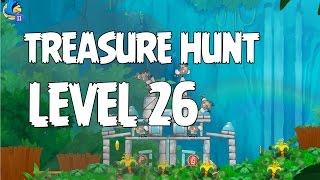 Angry Birds Rio Level 26 Treasure Hunt Walkthrough 3 Star