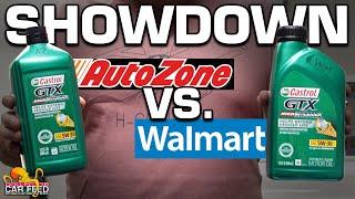 Do Walmart and AutoZone sell different quality oil?