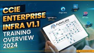 What A Network Engineer Can Expect In The CCIE Enterprise Infrastructure V1.1 Training by @PyNetLabs