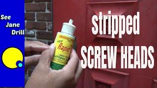 How to Remove Damaged and Rusted Screws FAST