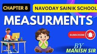 CHAPTER 8 NAVODAY MEASURMENTS PART 3 LIVE 8.30