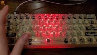 Hyekit Crystal Clear Keycaps Sound Test on Drop Carina | Clicky Switches | Amazon Finds